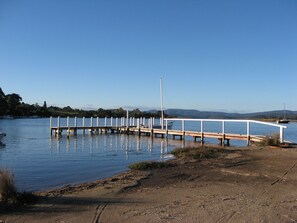 Spirit Level's Private Jetty located about 200m from the house