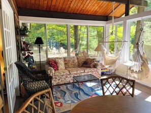Relaxing sunroom