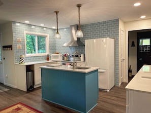 Newly remodeled kitchen