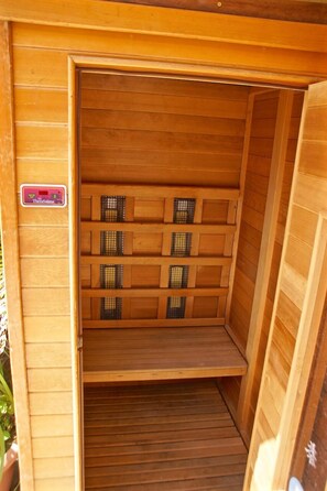 Detox your body in this Infrared Sauna.