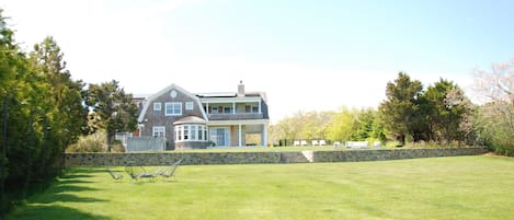 View of house from south lawn