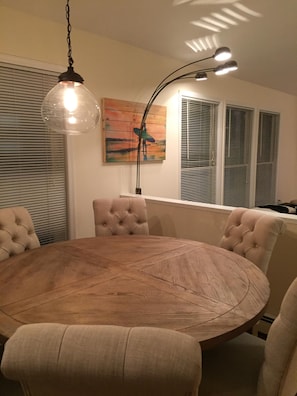 Living dining area