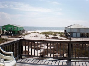 View of the Gulf from the deck