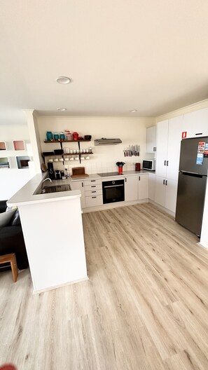 Fully equipped modern kitchen. Everything you need and more. 