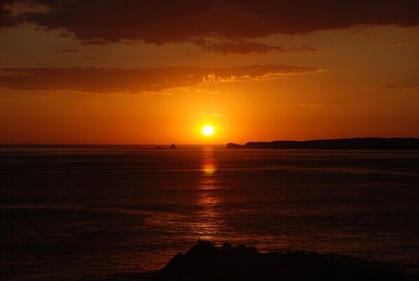 Sunset from the front deck