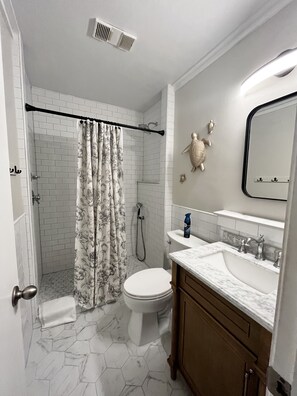 Newly updated bathroom