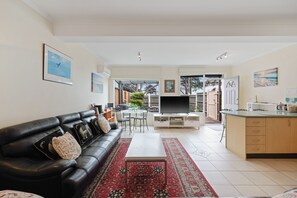 Living and kitchen
