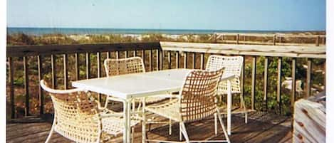 Outdoor Dining with Ocean VIew 