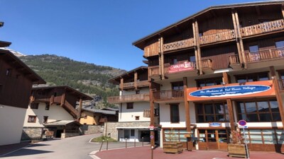  Ski-in Ski-out-Wohnung in 4-Sterne-Residenz Les Balcons de Val Cenis Dorf