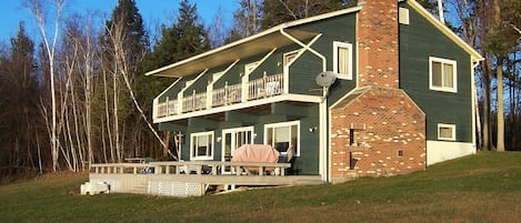 House with expansive decks