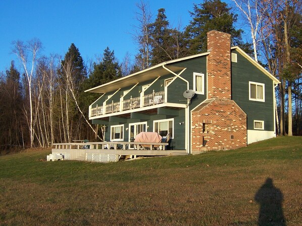 House with expansive decks