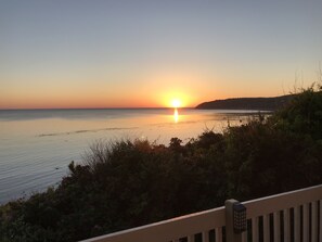 View sunrise from the house!