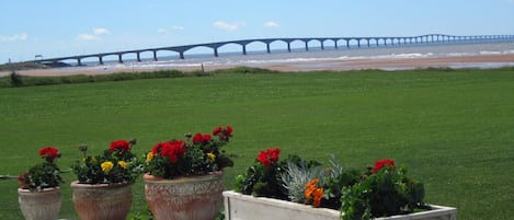 View of Confederation Bridge from the deck