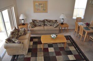 The Lounge and Dining area
