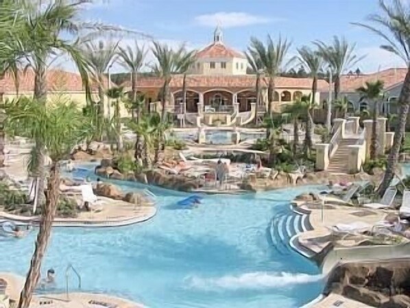Tropical Pool Area