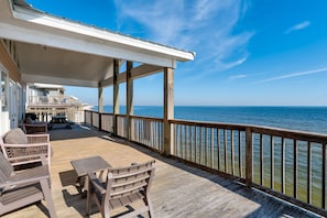 Gulf Front Deck Dauphin Island