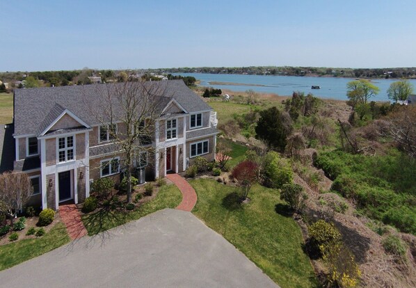 Oyster Pond at Chatham Townhome 31 & 32 Exterior. Rent together for more space.