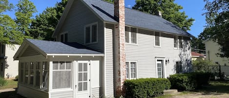  Rose Cottage. Part of Ottawa Beach Historic District . Access to private beach.