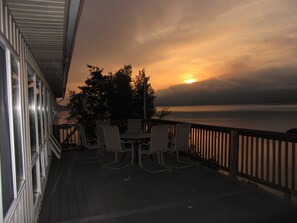 Sunset, summer evening