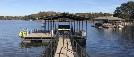 View of the dock