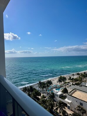 View from the balcony