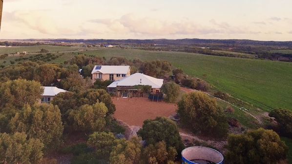 Aerial view of the property 