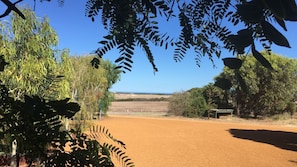 View from the front of the cottage 