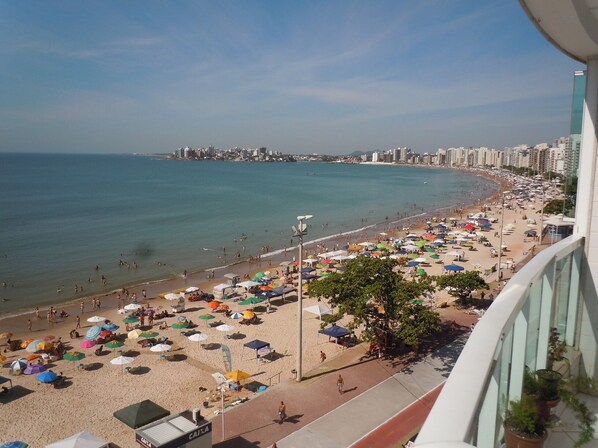 Vista total da praia