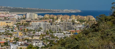 View of Medano Beach and downtown San Lucas from Casa Denice Condo!