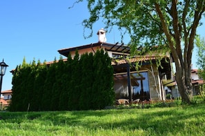 Patio and lovely garden