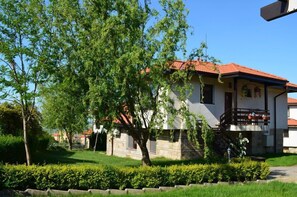 Large detached two-story villa.