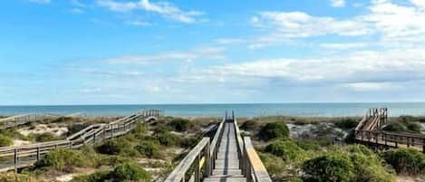 Steps to the Beach