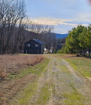 Here's your view as you come to visit us!