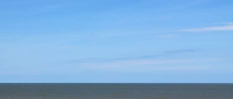 Beach View from Rooftop Deck