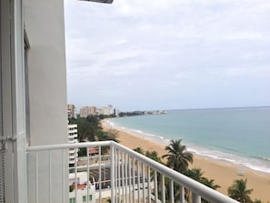 Left view from balcony