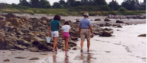 The beach is just a short walk away!
Three generations of our family together!