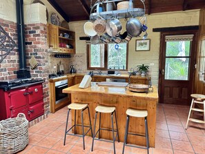 a country kitchen