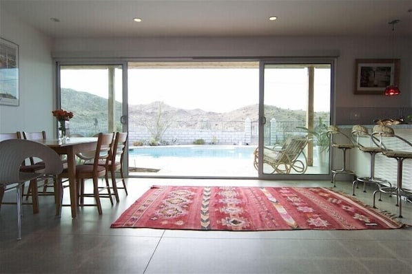 Indoor Outdoor living with complete privacy.