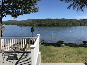 The spectacular view from your Newfound Lake Oasis!