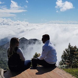Vue depuis l’hébergement