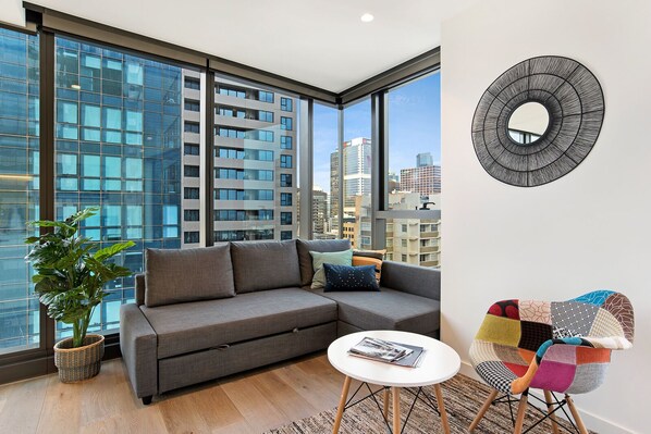 Spacious living area