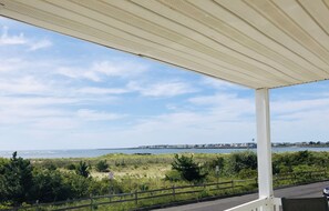 Covered Deck with sweeping views!