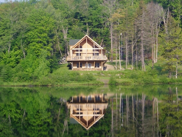 Summer view from the lake