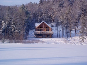 Winter view from the lake