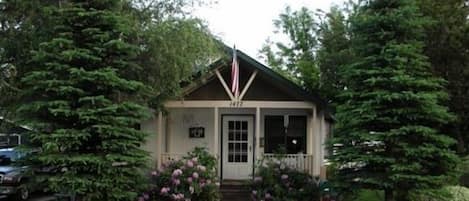 Front street view of cottage