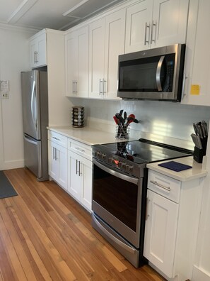 Beach House Kitchen featuring stainless steel appliances.