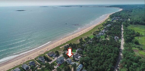 Beach House identified by Red Arrow