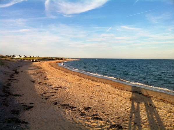 Menauhant Beach at the end of our street 1.5 miles away.