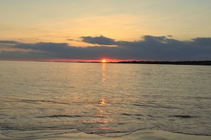 Beautiful view of the Sunset from the Beach