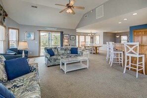 Top-Level Great Room with Deck Access